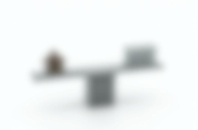 A diverse collection of small icons representing different asset classes (stocks, bonds, real estate) balanced on a scale, symbolizing a diversified investment portfolio.